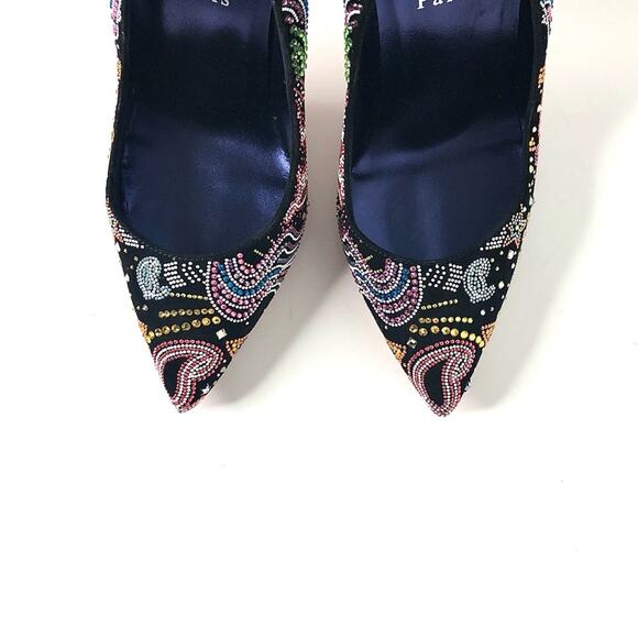 *NEW Christian Louboutin Hot Chick Limited Edition Crystals Embellished Pumps 36 - Picture 3 of 12